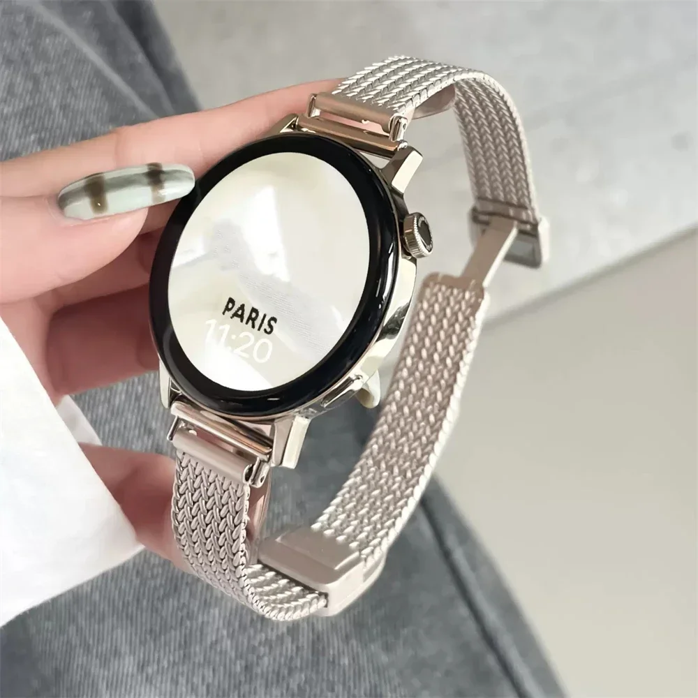 20 22mm Luxus Metall Magnetische Armband Für Samsung Galaxy Uhr 6 44 40mm 5pro active2 Getriebe s3 Armband für Huawei Uhr GT2/3 Gürtel Image