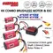 Surps hobby kk combo 2430 2435 2440 2445 bürstenloser motor 25a 35a esc für traxxas hsp wltoys 1/16