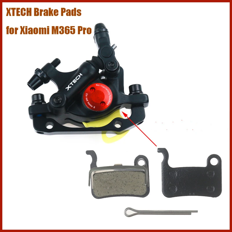 2 pz ZOOM XTECH HB100 Pastiglie Freno Idrauliche Per Xiaomi M365 Pro 1S Pro 2 Scooter Elettrico Accessori Pastiglie freno Semi-Metalliche