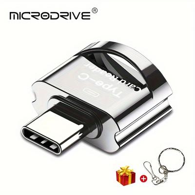 TEMU Microdrive Pro - - - For Sd & Tf , Adapter For Phones, Macbooks, Tablets, And Devices