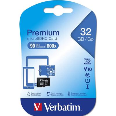 Verbatim - mc sd 032GB Micro sdhc Class 10 (44013)