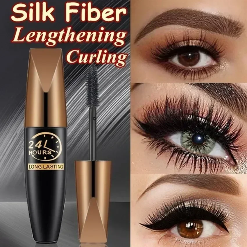 5D Waterproof Mascara Lengthening Eyelashes Women