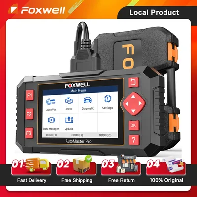 FOXWELL NT604 OBD2 Automotive Scanner ABS SRS Engine Transmission Code Reader Car Diagnostic Tool