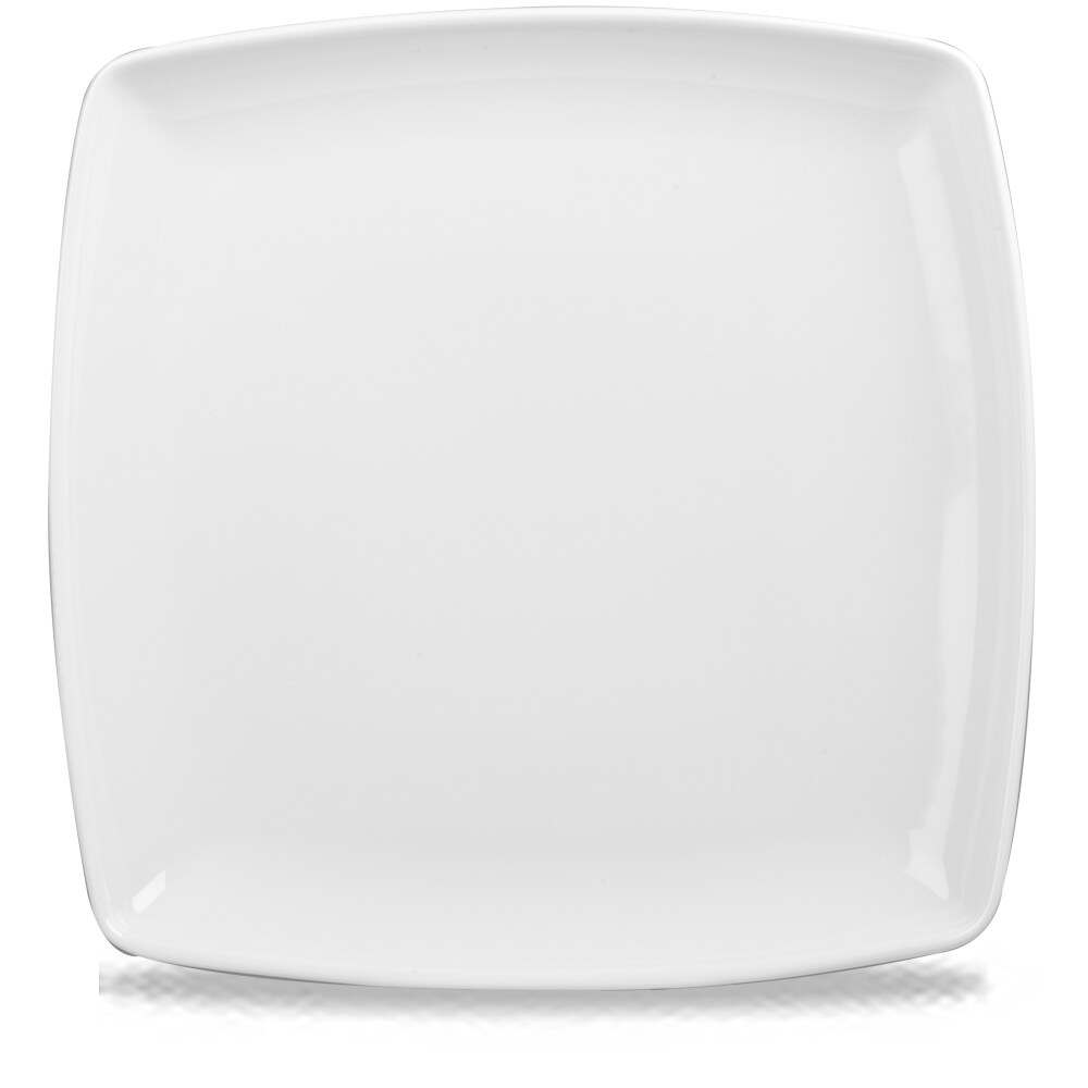 Churchill Super Vitrified XÂ²+ White Teller Quadratisch 30,5cm, 6 Stück, Weiß Image