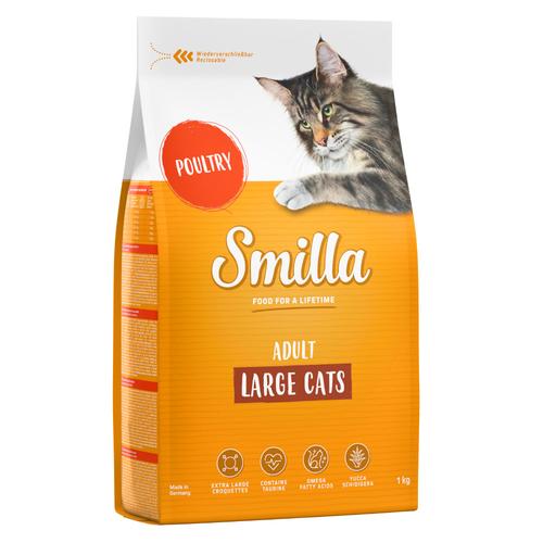 4 kg Smilla Adult XXL-Krokette Geflügel - Katzenfutter Trocken