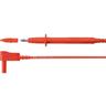 Spl 7312 Ni / 1 / 100 / rt Puntali di sicurezza Spina 4 mm Sonda Rosso 1 pz. - Schützinger