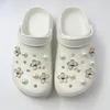 DIY Mode Perle Blume Schuh Charms für Crocs All-match Qualität Vintage Clogs Jeans Elegante