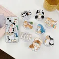 Simpatico cartone animato coreano per telefono magnetico Magsafe Griptok Grip Tok Stand per iPhone 15 Anello di supporto per custodia di ricarica wireless pieghevole