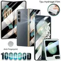 Pellicola idrogel diamante Tpu per Samsung Galaxy Z Fold 7 6 5 4 3 2 Anti macchie di olio Protezione schermo Flip 7 FE 6 Fronte posteriore Fold7 5G