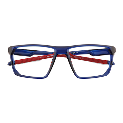 Male s rectangle Clear Navy Eco Friendly,Plastic Prescription eyeglasses - Eyebuydirect s Bio