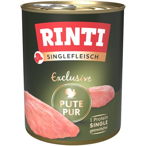 RINTI Singlefleisch Exclusive 6 x 800 g - Pute Pur