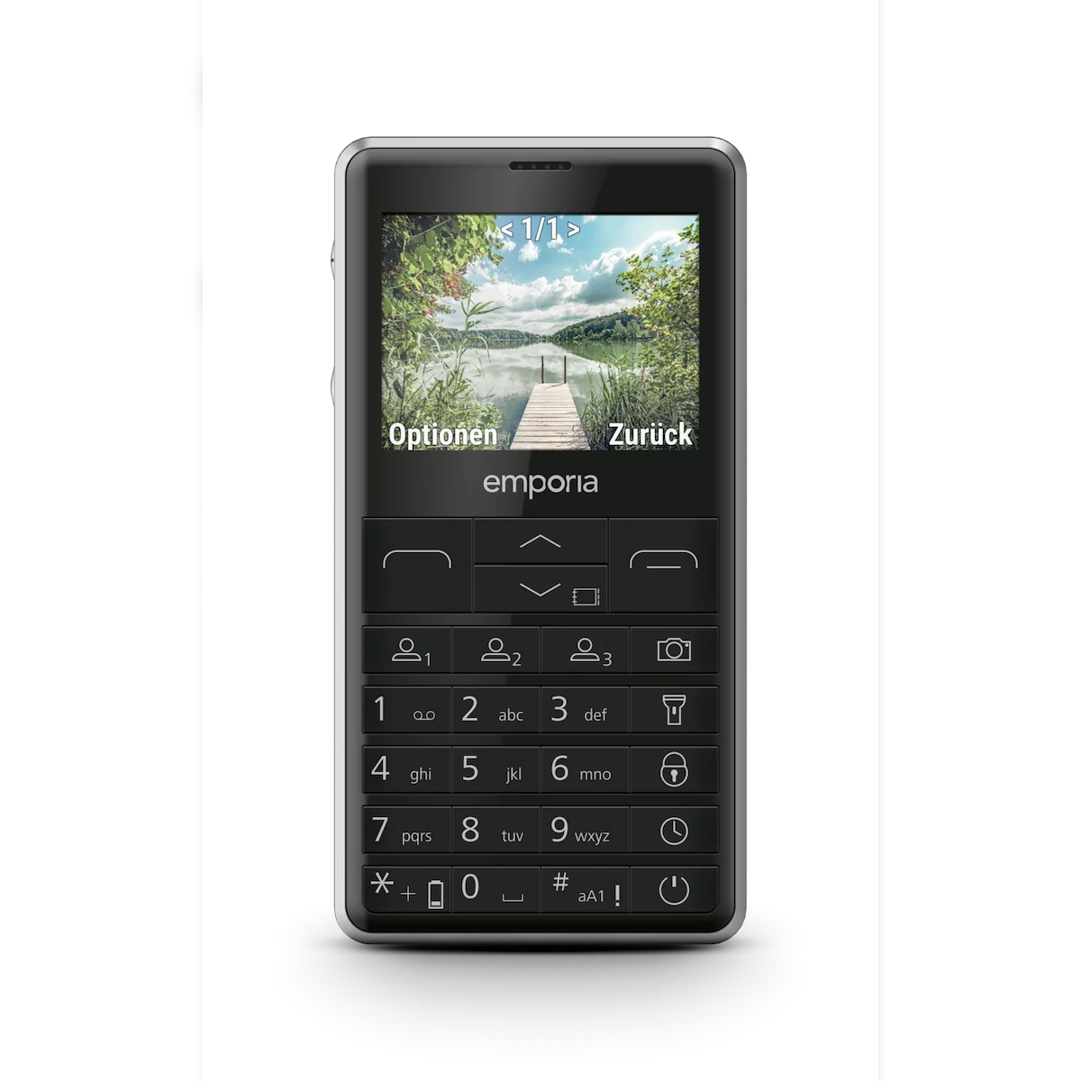 Emporia PRIME-LTE 5,87 cm (2.31") 107 g Schwarz Seniorentelefon Image