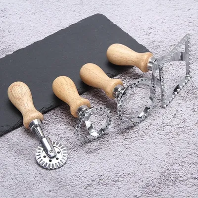 Ravioli Cutter Pastry Press Mold Dumpling Lace Embossing Device Ravioli Maker Mold Ravioli Stamp
