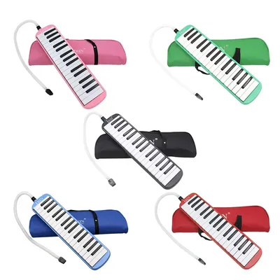IRIN 32 Keys Piano Melodica Mouth Organ Keyboard Musical Instrument Gift for Beginner Performance