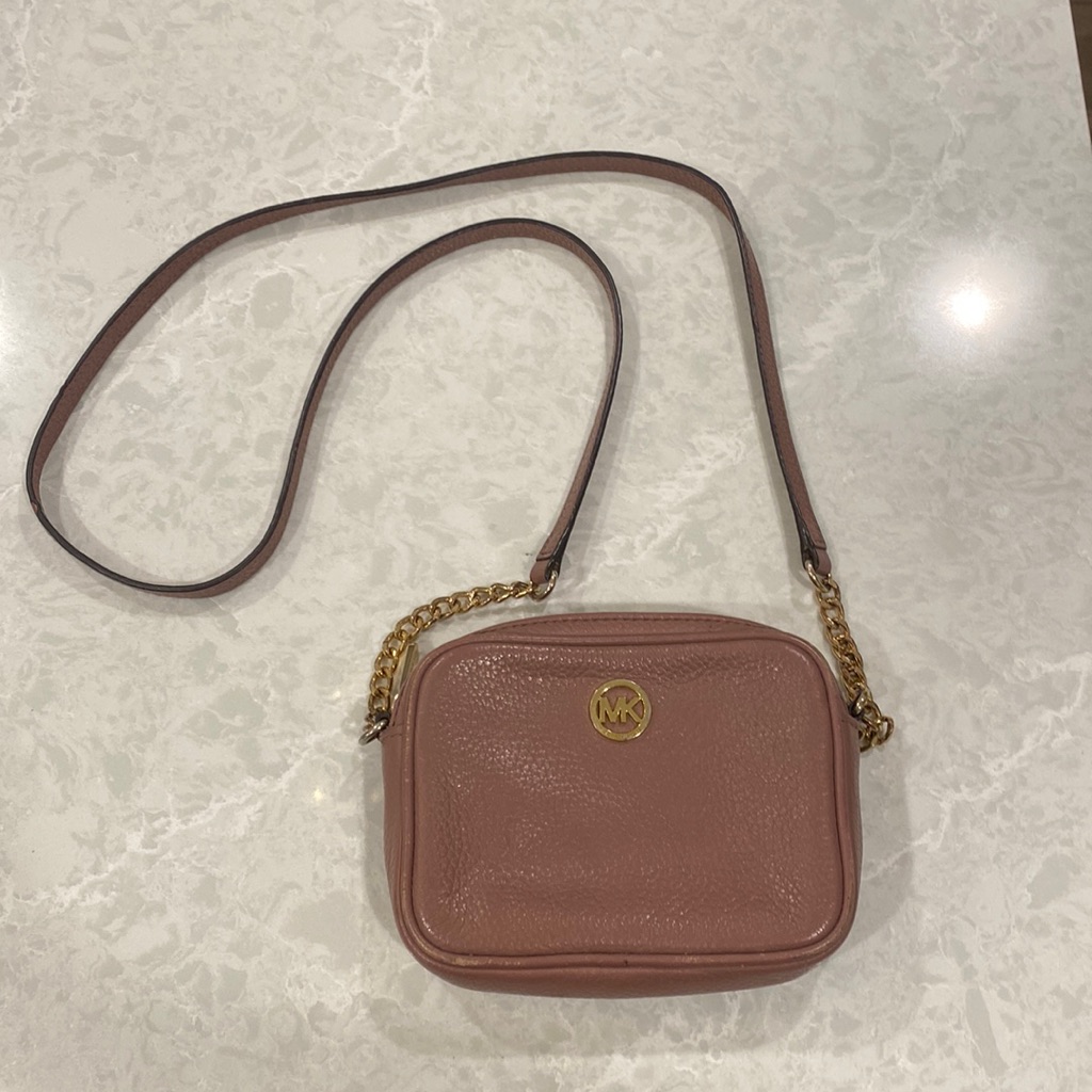 Michael Kors Bags | Authentic Mk Crossbody Bag Dusty Rose | Color: Pink | Size: Os