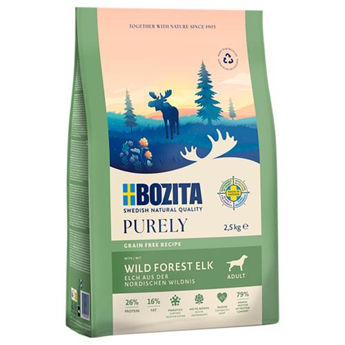 2,5kg Bozita Dog Purely Adult Grain Free Elch Hundefutter trocken