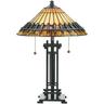 Elstead - Lampe de table chastain 2XE27 h: 57.2 l: 39.4 b: 39.4