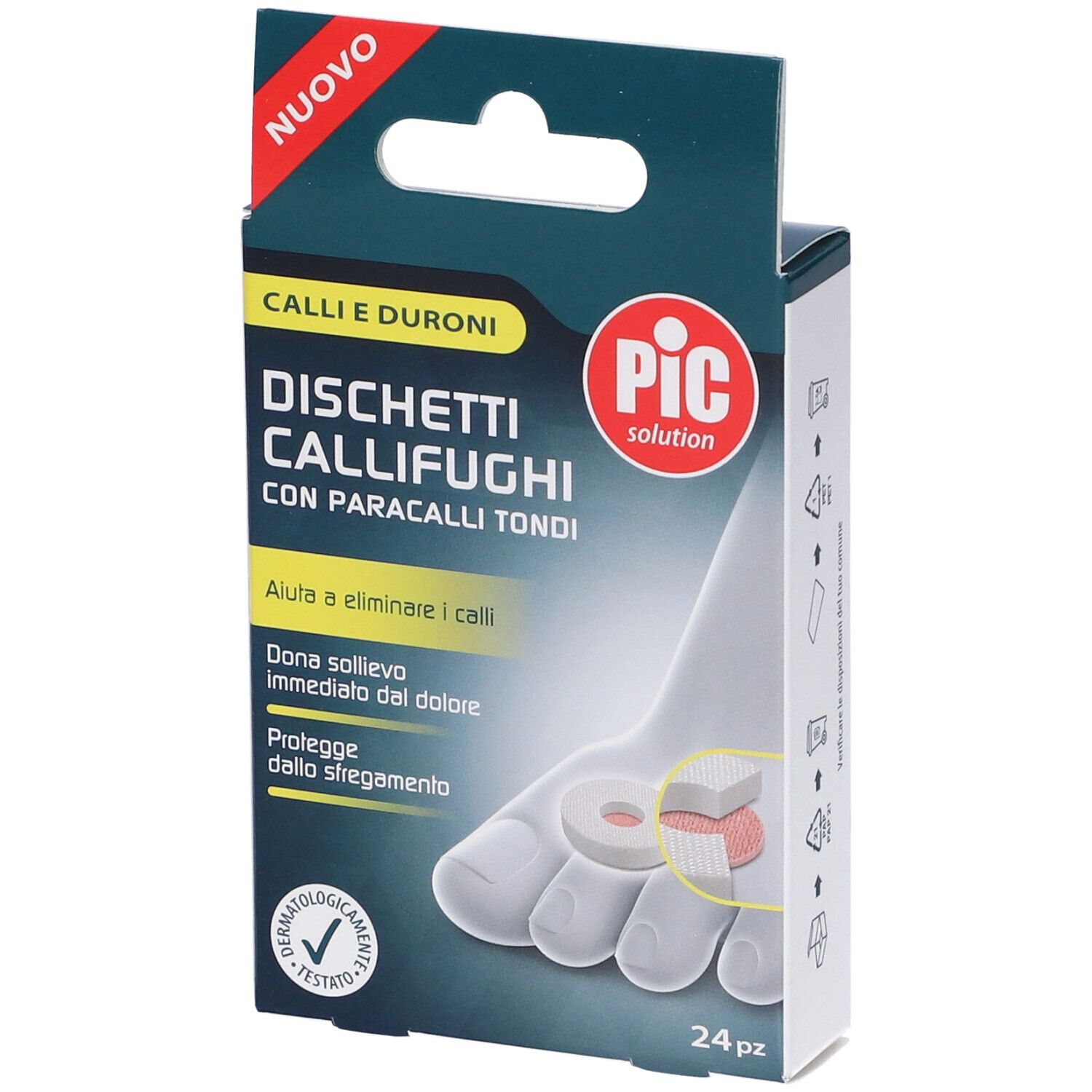 PIC Dischetti Callifughi Calli e Duroni 24 pz Cerotto