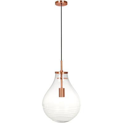 KAYOOM Hängeleuchte "Hängelampe Tamo Large", gold (transparent, kupfer), H: 50,00cm, Lampen, Design-Pendelleuchte