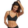 Bügelloser BH SLOGGI "EVER Ease P", Damen, Gr. XL, N-Gr, schwarz, Single Jersey, Obermaterial: 50% Baumwolle, 39% Polyester, 11% Elasthan, unifarben, sportlich, BHs, Temperaturausgleichend