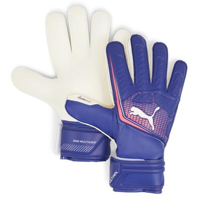 Torwarthandschuhe PUMA "ULTRA MATCH PROTECT RC Erwachsene" Gr. 8, blau (lapis lazuli sunset glow blue pink) Herren Handschuhe