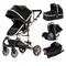 baby stroller 3 in 1 baby car light strollers Baby carriage stroller for the baby cribs Car Safety