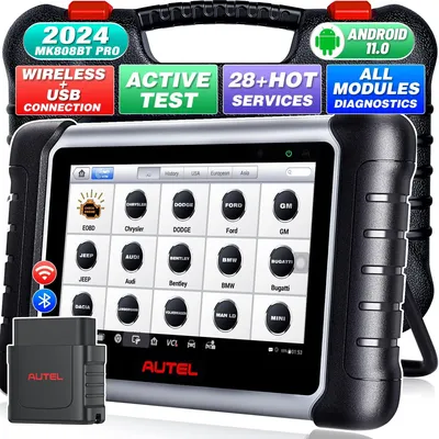 Autel MaxiCOM MK808BT PRO OBD2 Scanner Automotivo Car Diagnostic Scan Tool OBD 2 Code Reader Key