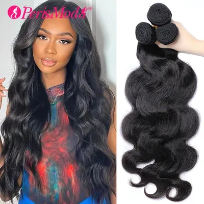 12A Body Wave Bundles Human Hair Bundles Brazilian Body Wave Hair Extension 1 3 4 Bundle 30 Inch