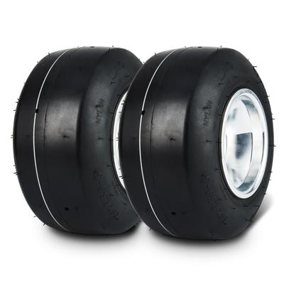 VEVOR Go Kart Tires and Rims Aluminum Alloy Rims and Rubber Tires Replacement Pneumatic Tire