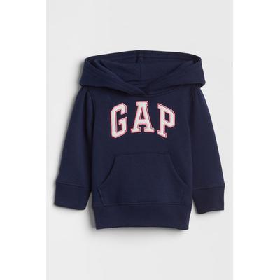 Gap Girls Blue Arch Logo Hoodie (12mths-5yrs) - Blue