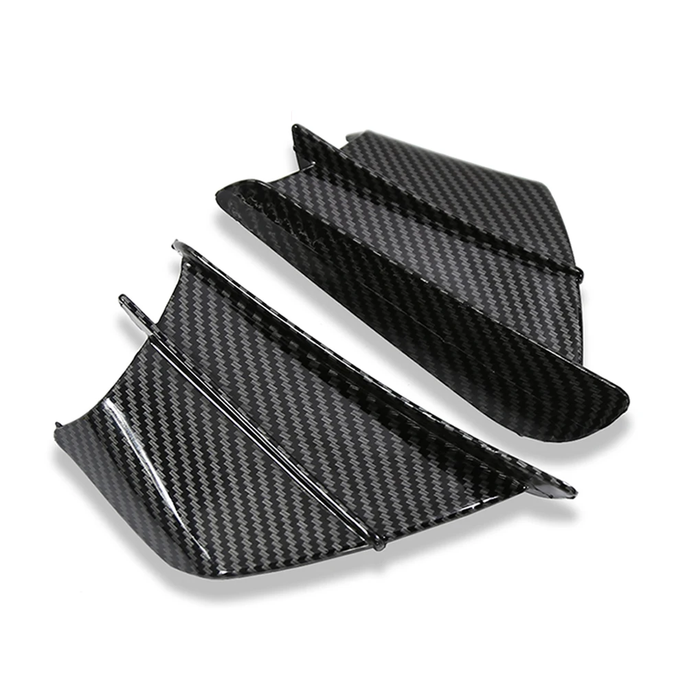 Accessori moto Winglet Kit ala aerodinamica Spoiler Carenatura Deflettore vento per Yamaha Tracer 900 GT 2018 2019 2020 2021