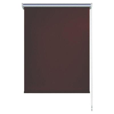 Rollo Klemmfix Verdunkelungsrollo ohne Bohren Vorhänge Seitenzugrollo,Braun 40x160cm Image