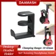 Universale 360 ° Supporto per cuffie rotante Supporto per cuffie da tavolo Supporto per gancio da scrivania per montaggio a parete per giochi per PC per controller per auricolari