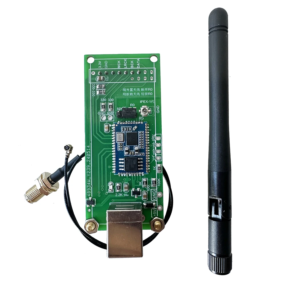 La scheda USB del ricevitore Bluetooth 5.4 QCC5181 supporta APTX-HD/LDAC compatibile con la carta italiana
