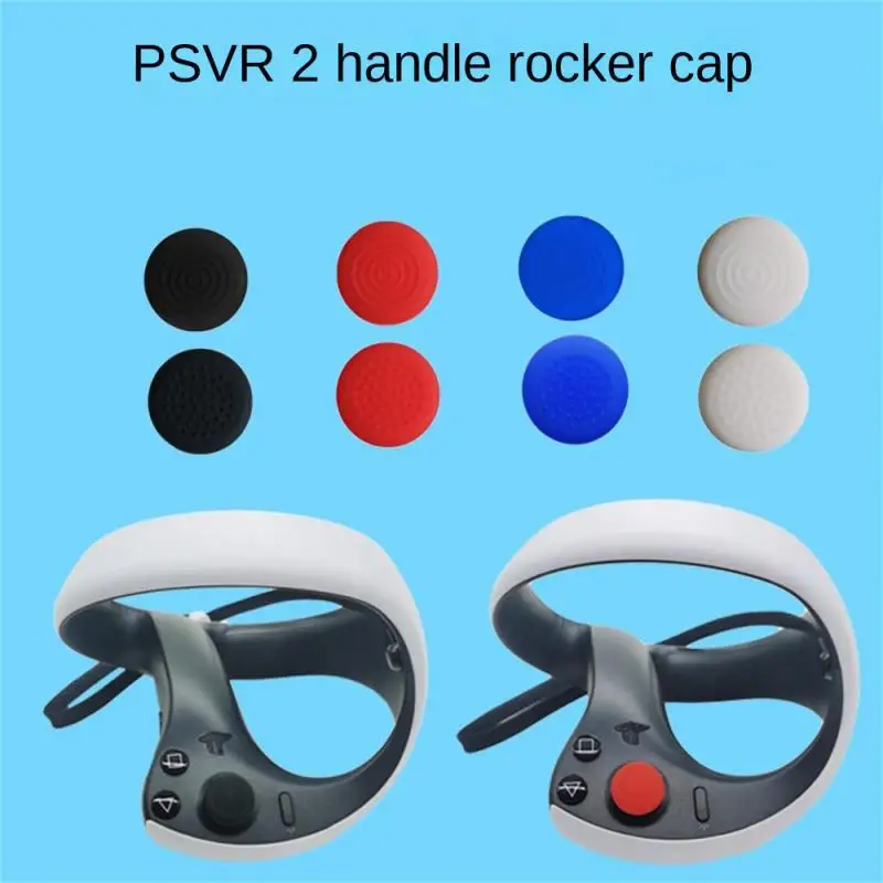 2/4/10/20/30pcs Silicone Protector Case Cover For PS VR2 Joystick Caps Soft Anti-Slip Controller Thumb Grip Caps For PS VR2