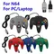 Controller per nindedo64 Retro Console Joystick cablato per Console Nintendo 64 Mem Gamepad USB per
