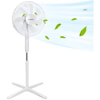Standventilator mit 7 Klingen, 41 cm Durchmesser, leise Standventilator mit 75° Oszillation, 3 Image