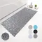 cobblestone Stone Bath Mat Slip-Resistant Pebble Design PVC Shower Mat with Suction Cup for Kitchen