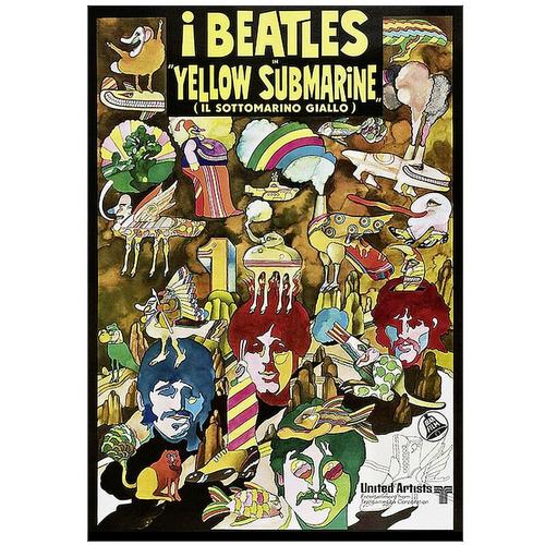 Yellow Submarine Poster The Beatles