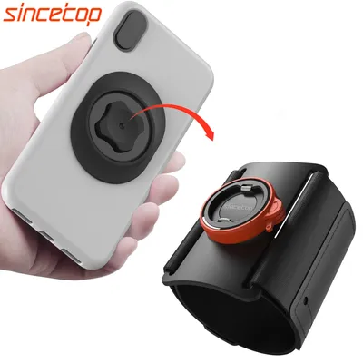 Outdoor Wristband Armbands Phone Holder Running Climbing Fitness Arm Band Wrist Case Stand Lock Men Women for iPhone Xiaomi