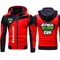 2024 New Men's Pilot Jacket Motorcycle Racing Jacket Kawasaki Clothing Zipper Jacket Tops Ninja