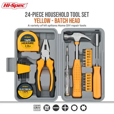 Hi-Spec Complete Tool Box Kit Household Hardware Hand Tool Set Tool Boxes Multi-tool Screwdriver