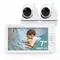 Babystar 7 "HD schermo diviso Video Baby Monitor No WiFi, Baby Camera Monitor, Hack Proof, Zoom