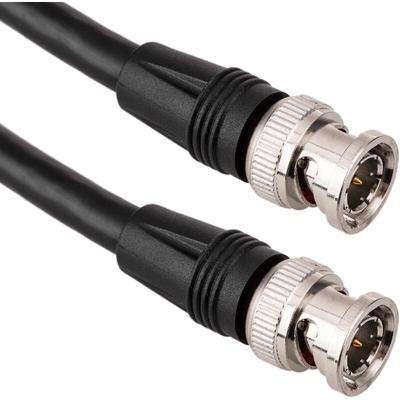 BeMatik - Kabel Koaxial BNC 12G HD SDI hohe qualität von Stecker zu Stecker 25cm Image