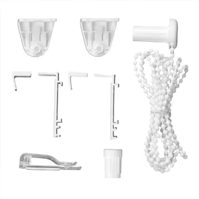 17mm Roller Blind Repair Fittings Bead Chain Pulley Spare Clutchs Bracket for Curtain Rods Roller Blind Controller 9pcs Dropship