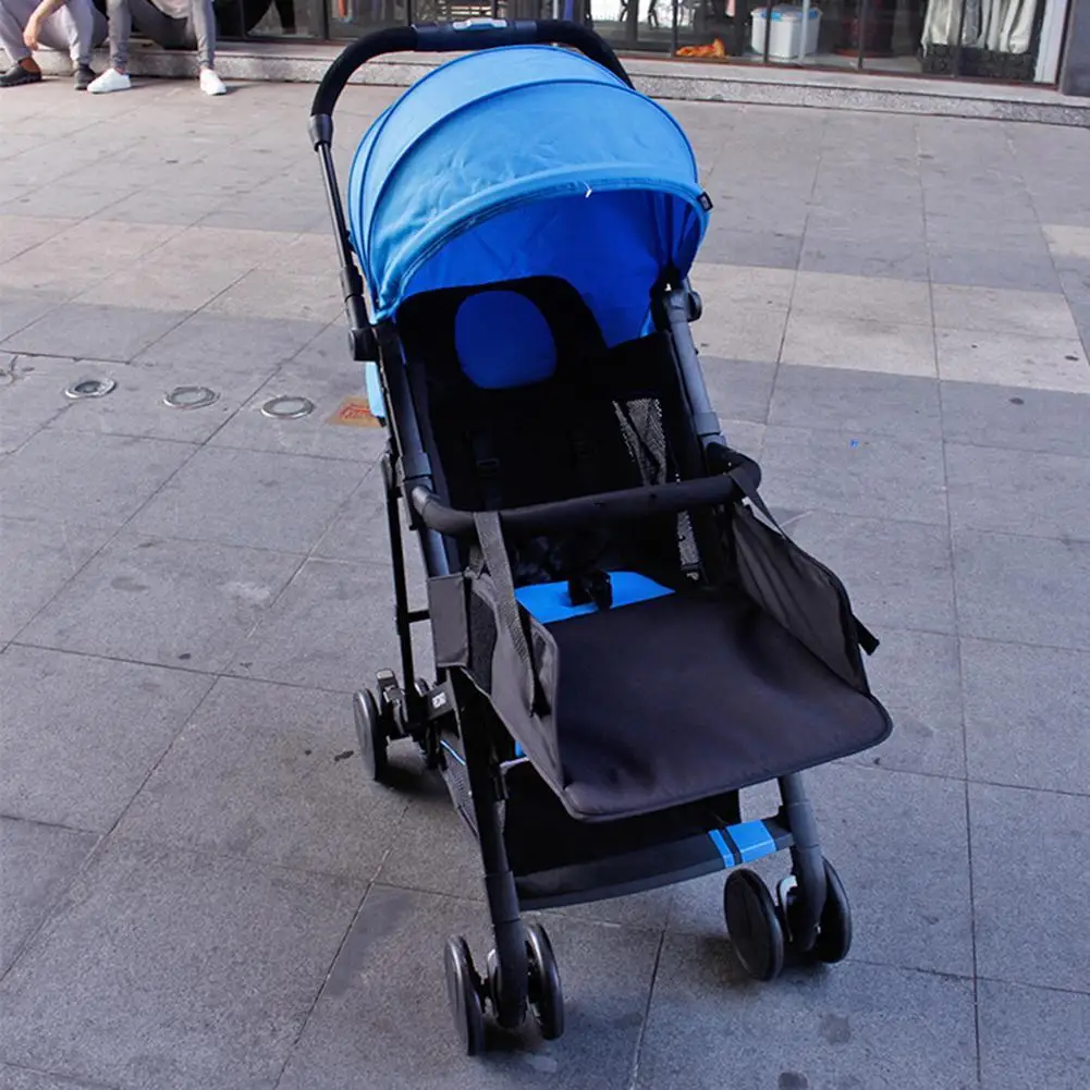 Kinderwagen Füße verlängern Trittbrett Oxford Stoff Sitz Verlängerung bequeme Kinderwagen Pedal Kinderwagen Kinderwagen Zubehör