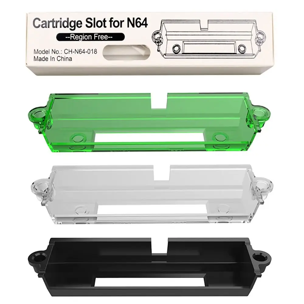 Universal Region kostenloser Patronen adapter für Nintendo 64 - Convert N64 USA zum Spielen japanischer Imports piele-N64-Kassettensteckplatz Image