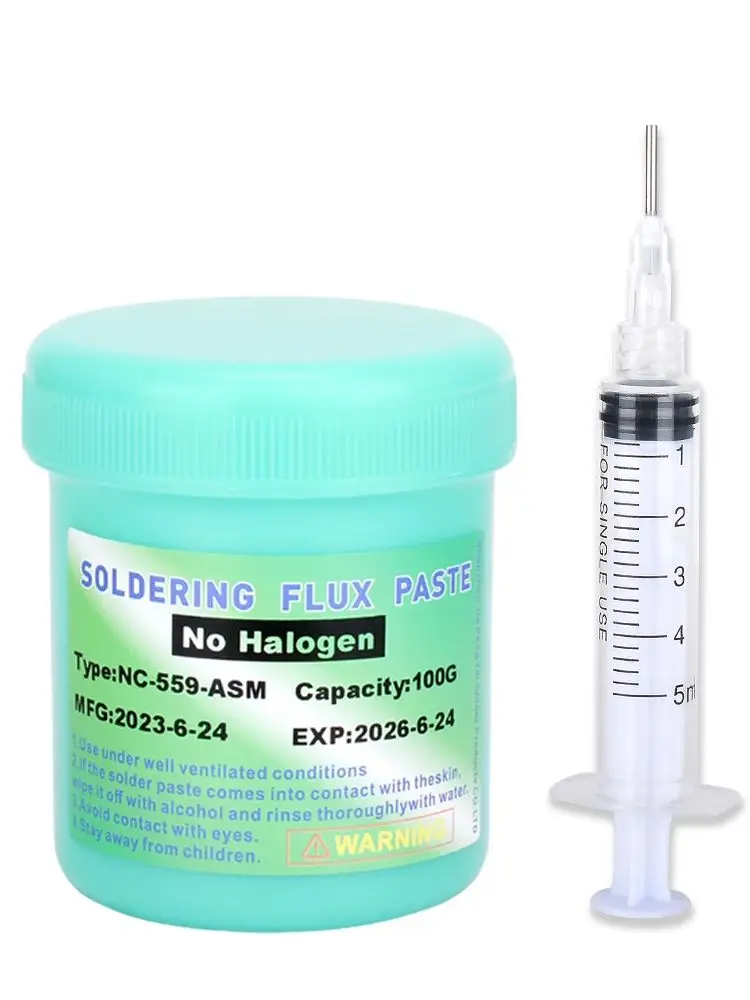 NC-559-ASM 100g Flussmittel paste bleifreies Flussmittel Nadel BGA Schweißen wird üblicher weise für Löt mittel 559 Flussmittel verwendet Image