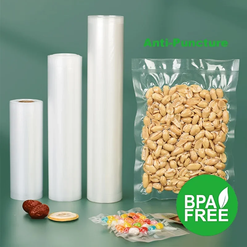 1 Rolle Hochleistungs-Vakuum ier beutel für die Lebensmittel konservierung, Vakuum verpackungs rollen beutel für Lebensmittel Image