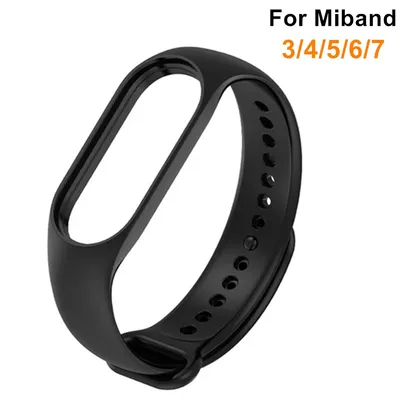 Strap Für Xiaomi Mi Band 8 7 6 5 4 3 Sport Silikon Armband Smart Uhr Ersatz Armband für mi Band 4 5 Image